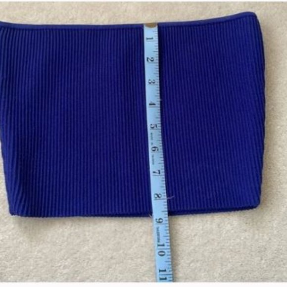 Babaton Cobalt Sculpt Knit Tube Top - Picture 6 of 9